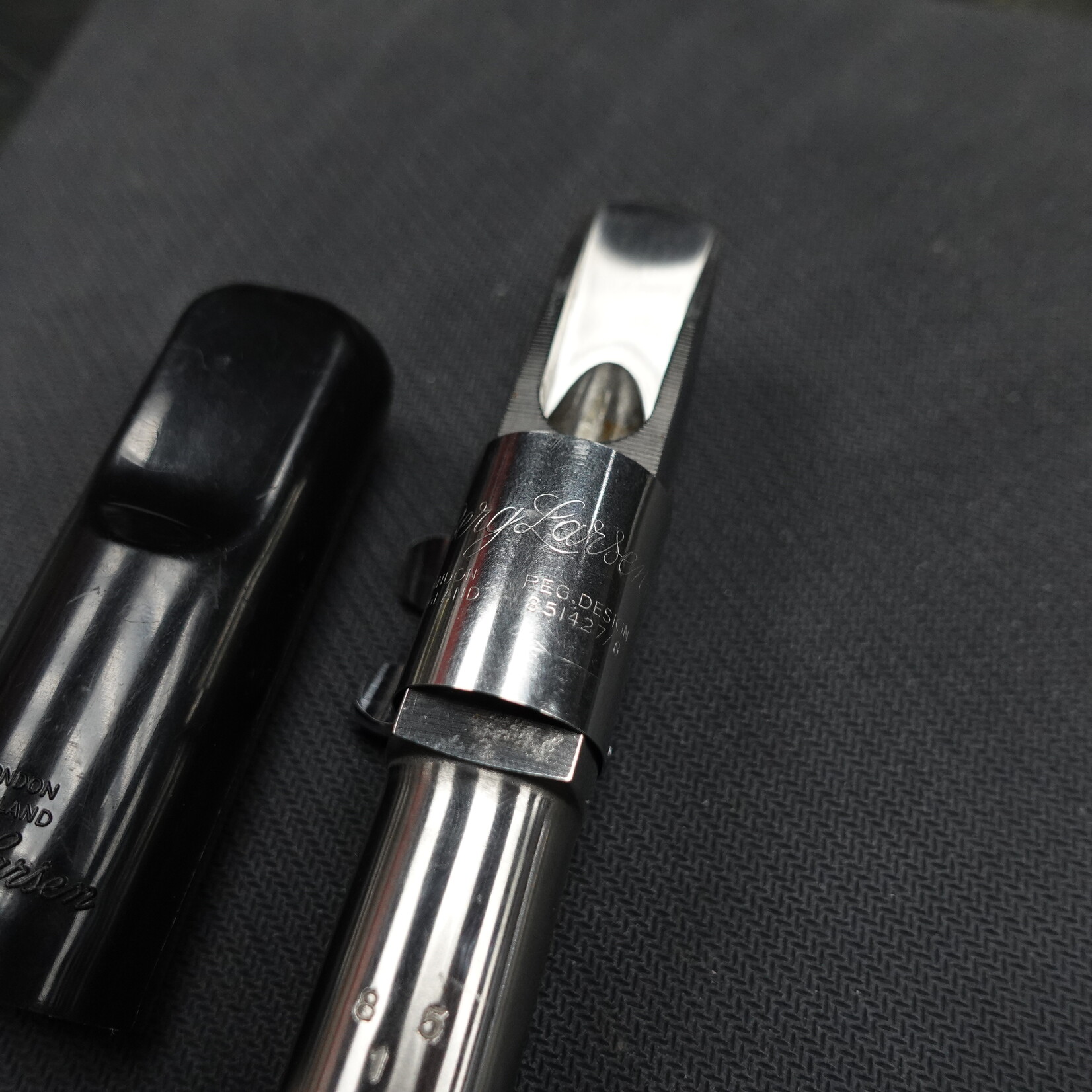 Berg Larsen 851427/8 Stainless Steel Tenor Mouthpiece - (Used)