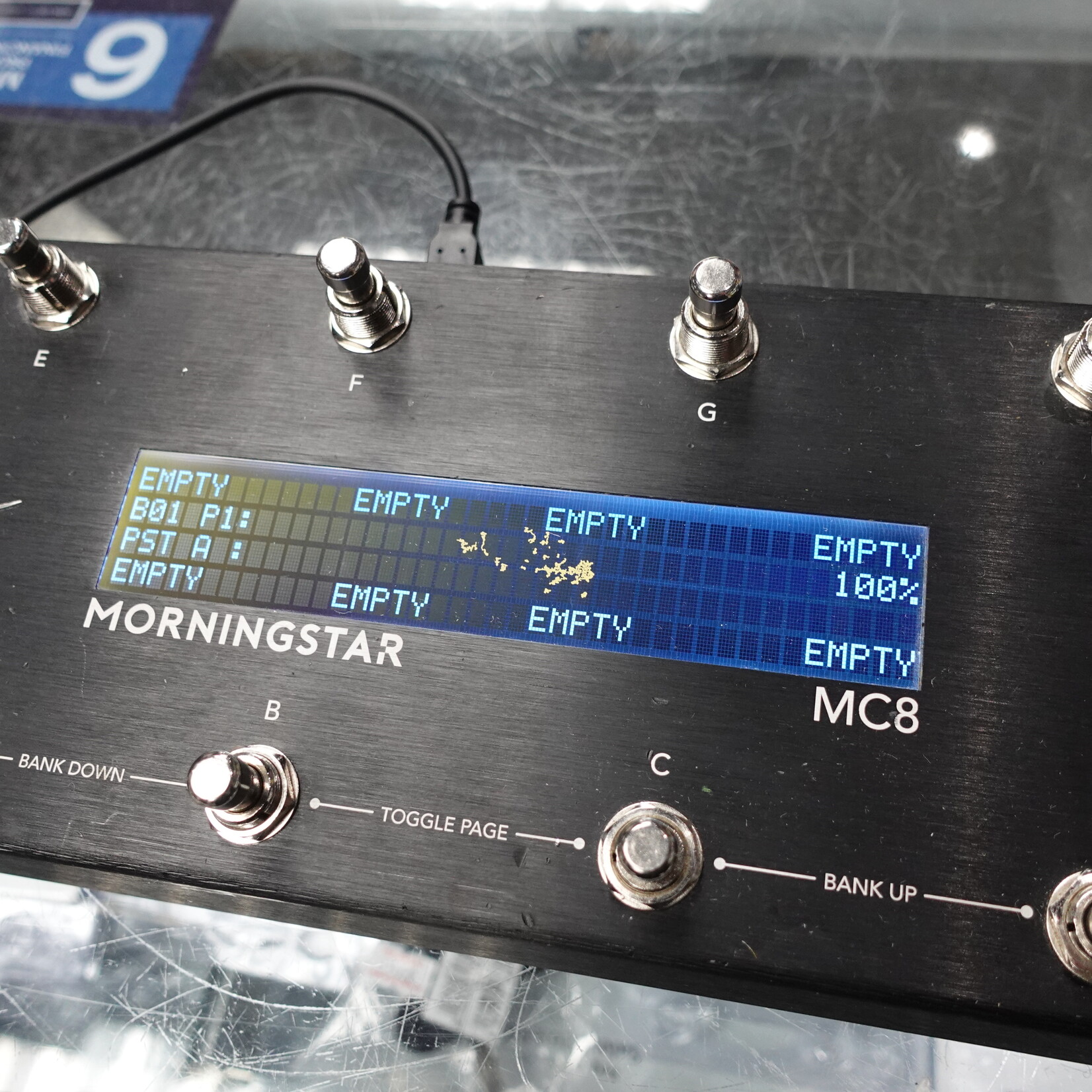 Morningstar MC8 Midi Foot Controller - (Used)