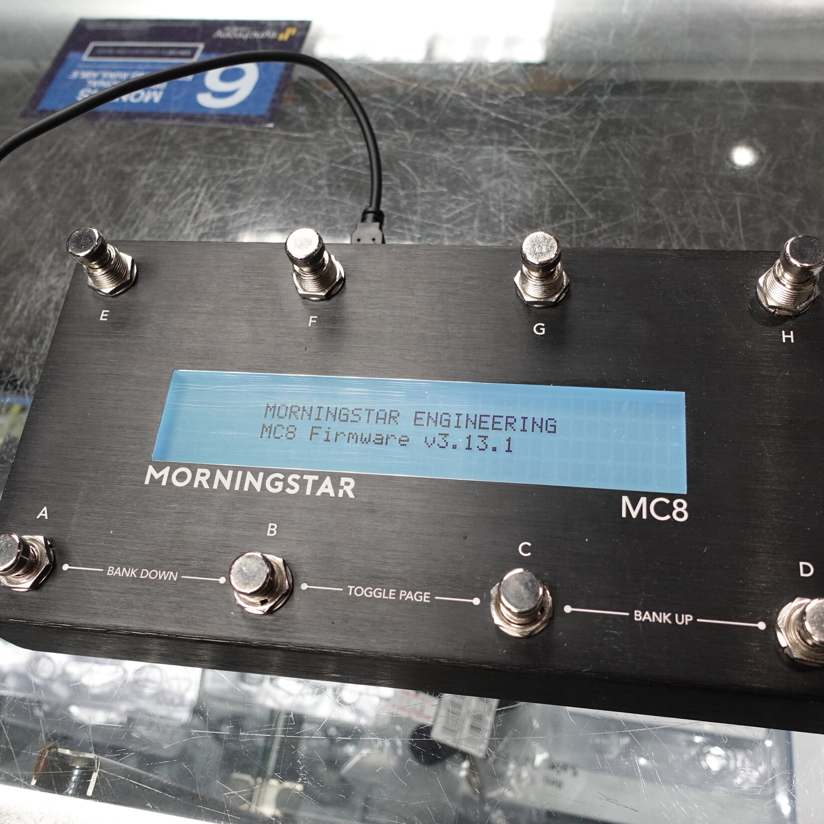 Morningstar MC8 Midi Foot Controller - (Used)