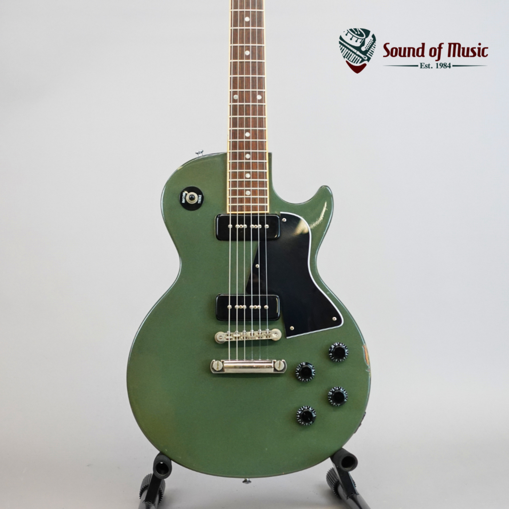 Gibson Les Paul Special Custom Shop Electric Guitar - Olive Drab (Used)
