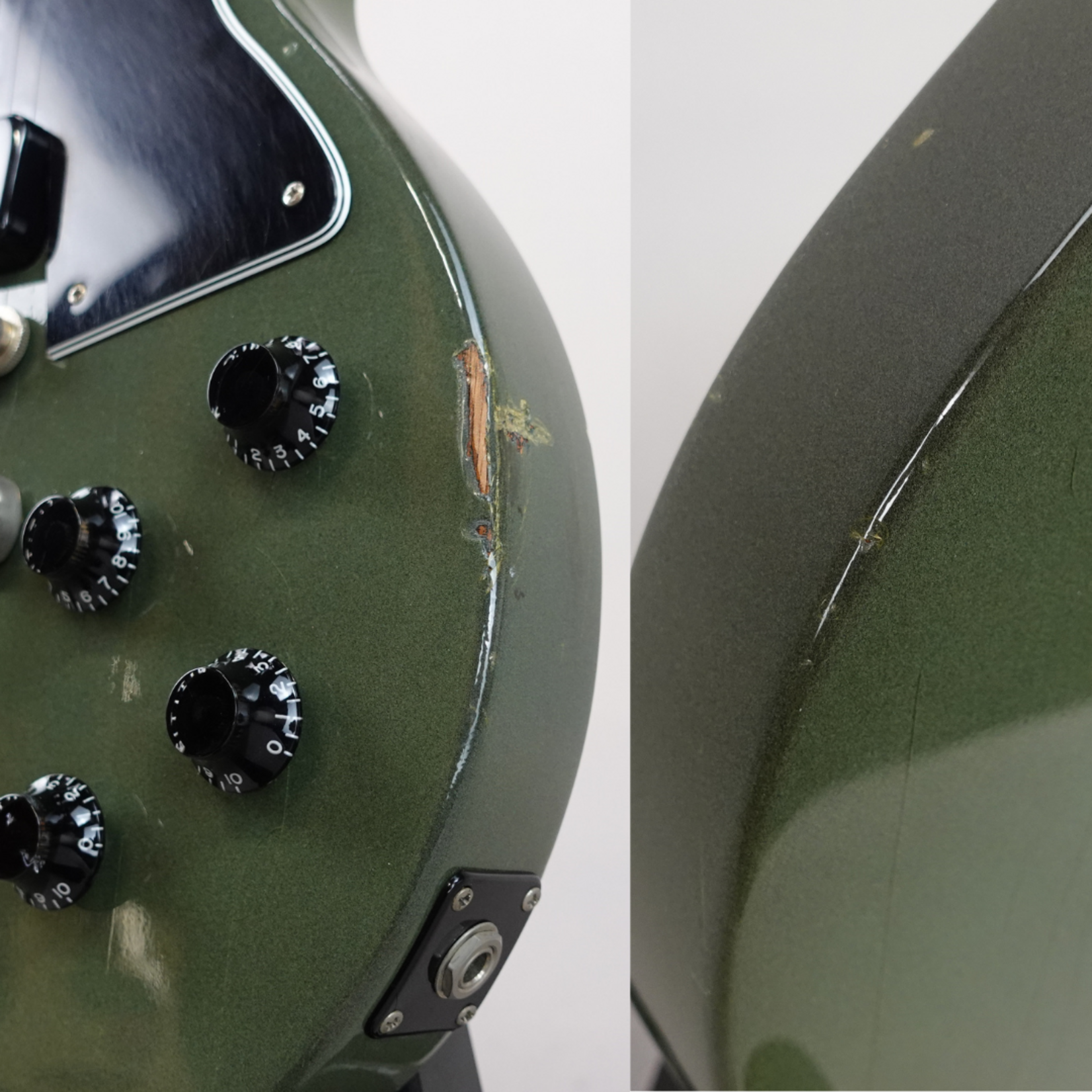 Gibson Les Paul Special Custom Shop Electric Guitar - Olive Drab (Used)