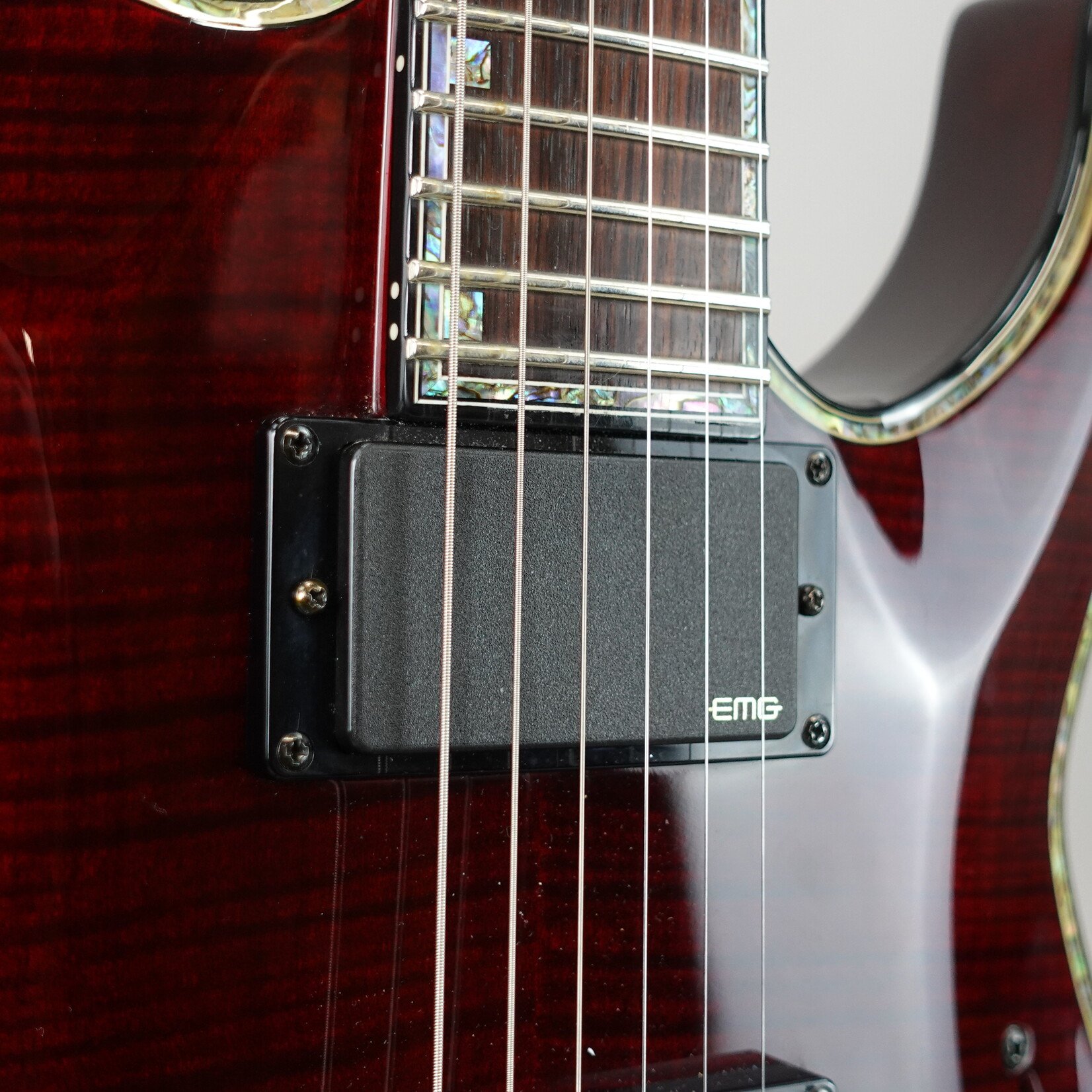 ESP LTD H-1001 Electric Guitar - See Thru Cherry (Used)