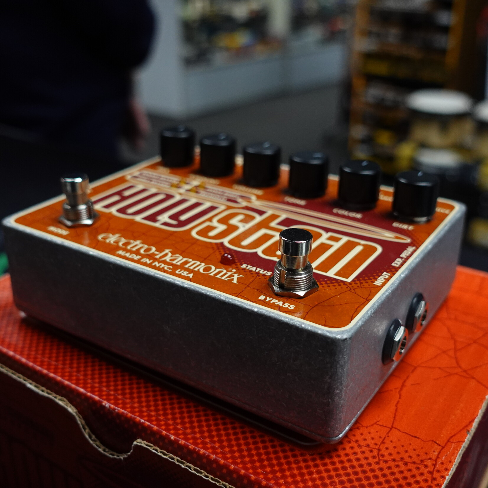 Electro-Harmonix Holy Stain Distortion / Reverb / Pitch / Tremolo Multi-Effect - (Used)