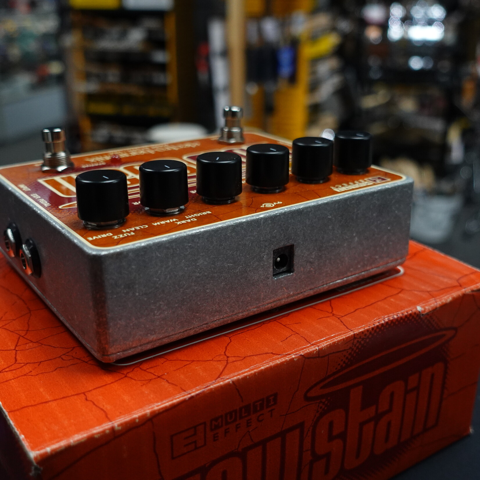 Electro-Harmonix Holy Stain Distortion / Reverb / Pitch / Tremolo Multi-Effect - (Used)