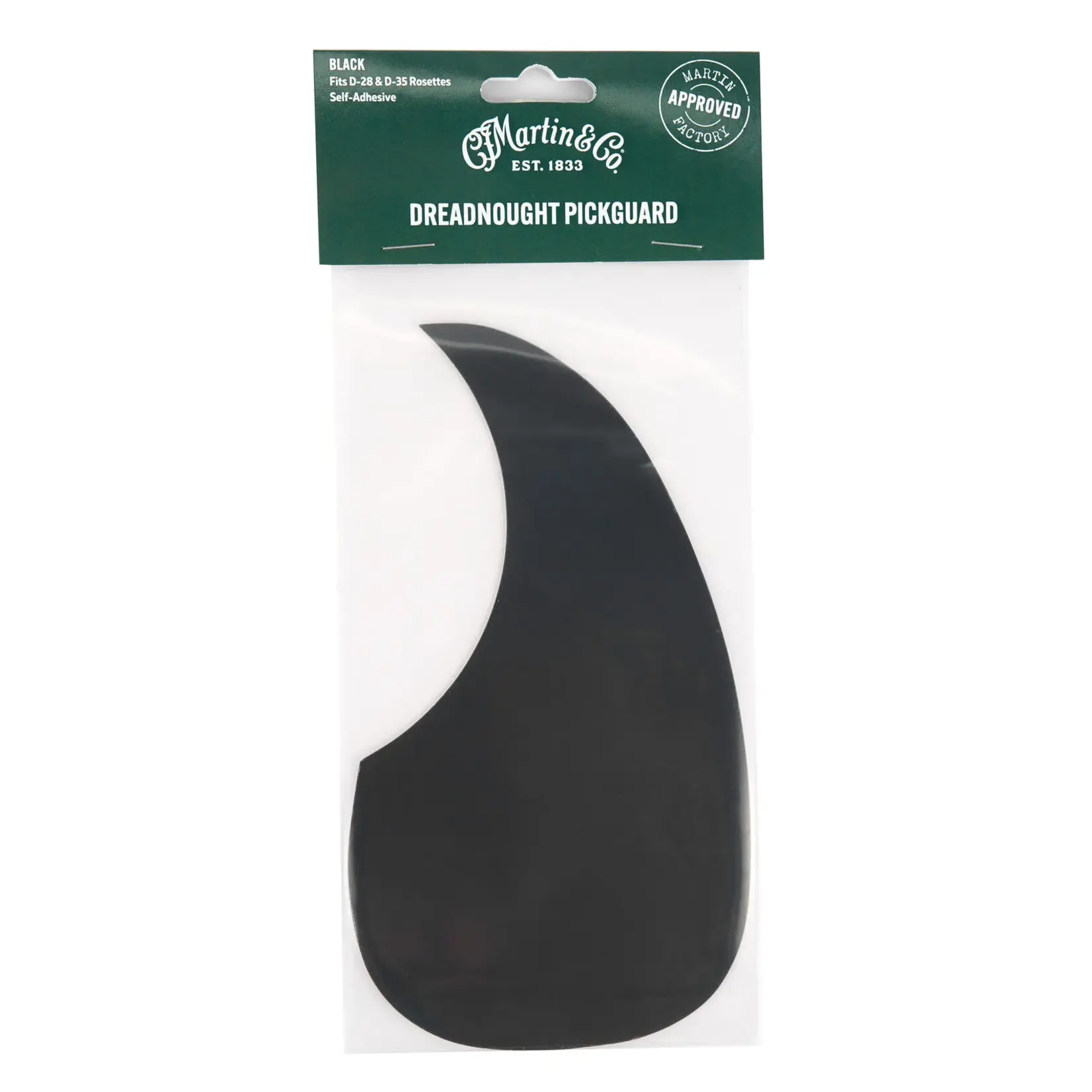 Martin Dreadnought Pickguard - Black
