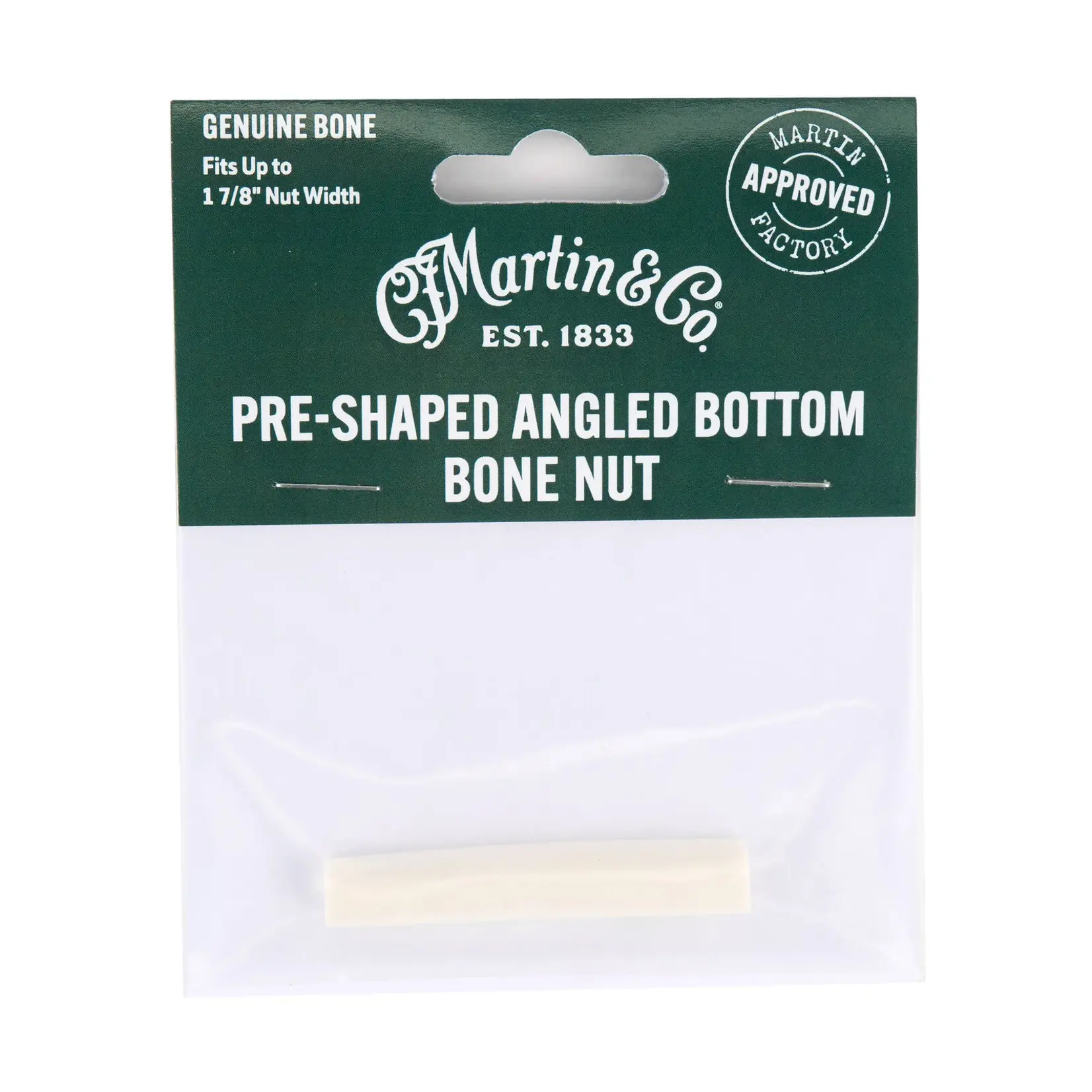 Martin Pre-Shaped Angled Bottom Bone Nut