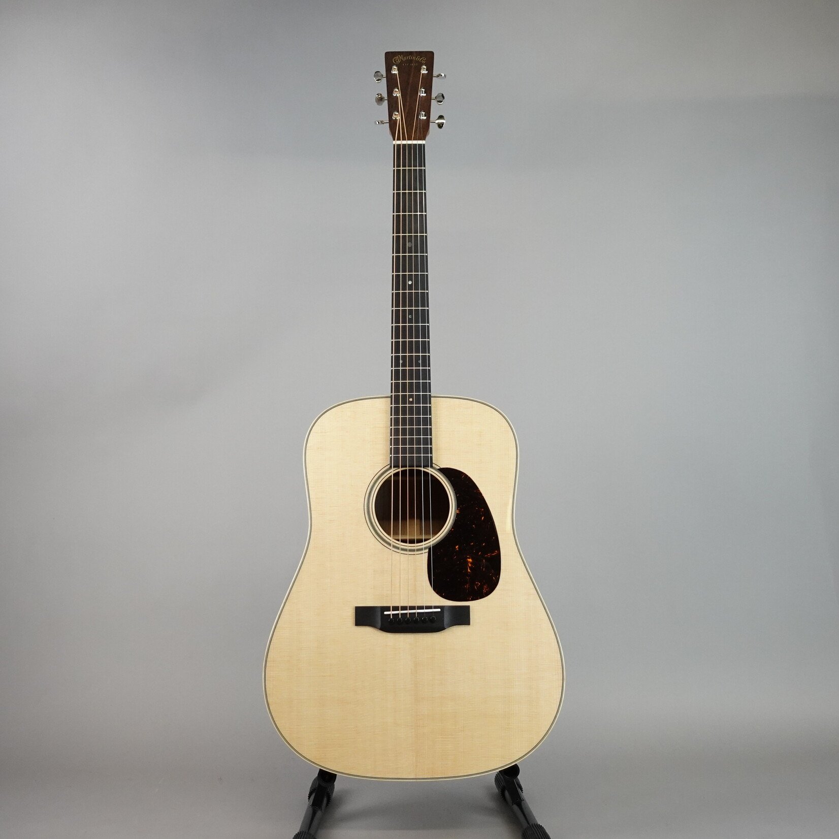 Martin Custom Shop D-18 Acoustic Guitar W/Hardshell Case - Black Walnut