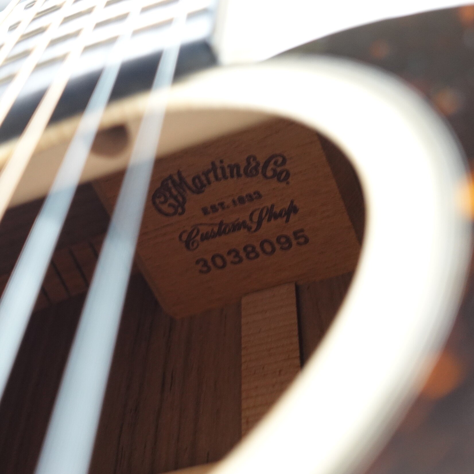 Martin Custom Shop D-18 Acoustic Guitar W/Hardshell Case - Black Walnut