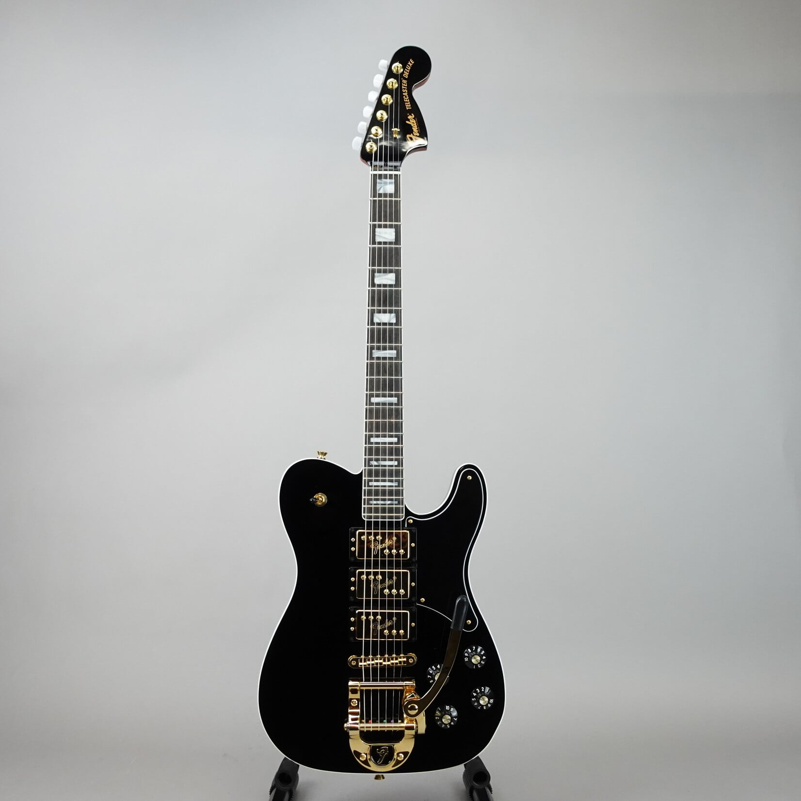 Fender Parallel Universe Volume II Troublemaker Tele Deluxe W/Bigsby & Case - Black (Used)