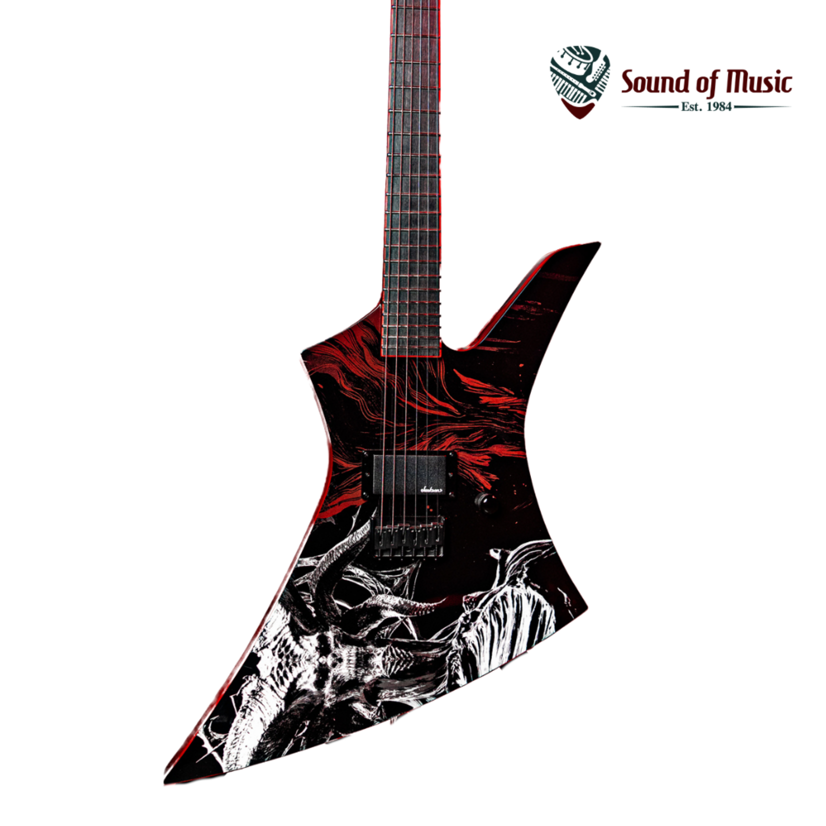 *PRE ORDER* Jackson X Series Limited Edition Diablo IV Kelly™ KE HT, Amaranth Fingerboard - Mephisto