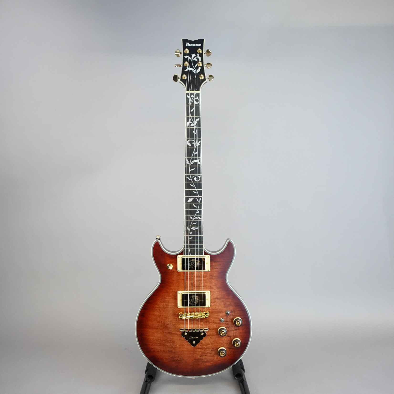 Ibanez AR Standard AR625FMSP Electric Guitar - Caramel Burst Low Gloss