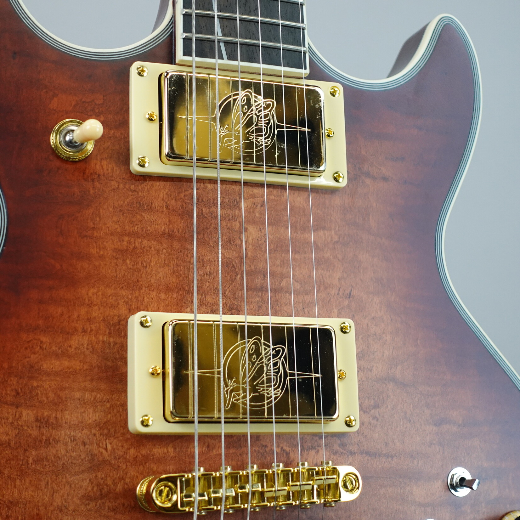 Ibanez AR Standard AR625FMSP Electric Guitar - Caramel Burst Low Gloss