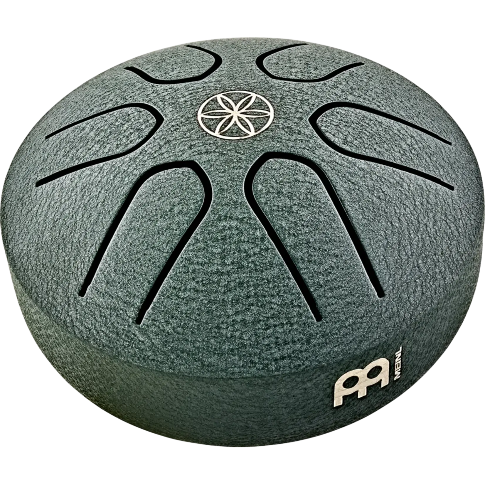 Meinl 3" Pocket Steel Tongue Drum, A Major, 440 Hz - Dark Green