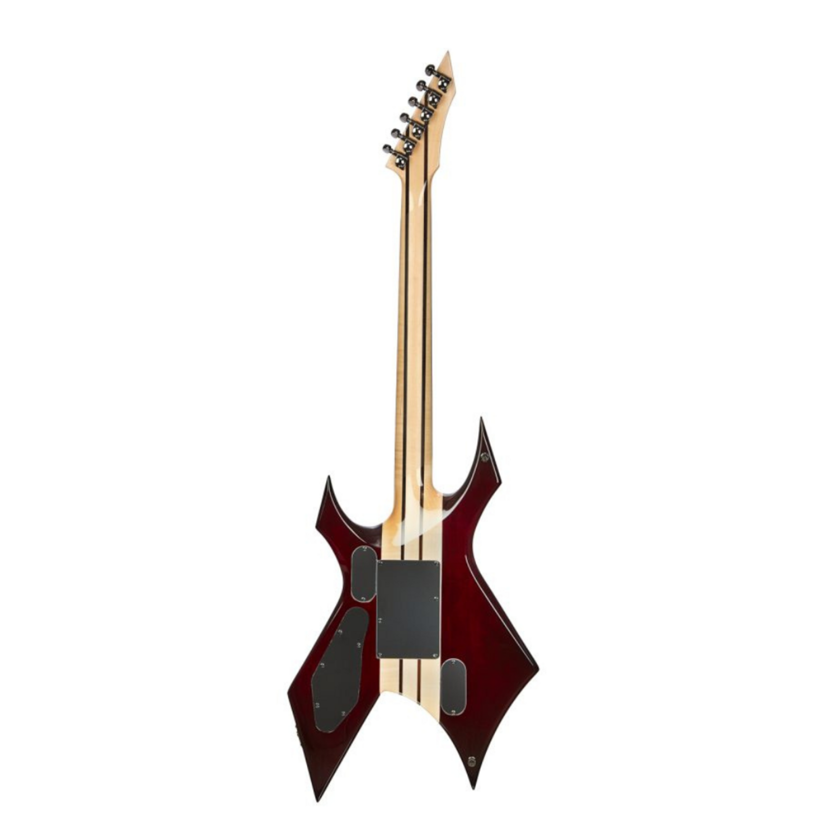 B.C. Warlock Extreme Exotic Electric Guitar W/Floyd Rose - Black Cherry