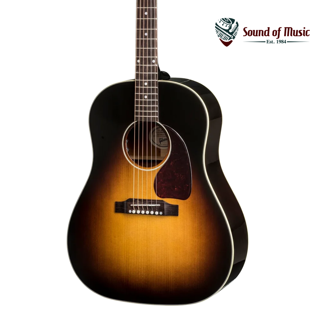 Gibson Acoustic J-45 Standard Acoustic Guitar W/Case - Vintage Sunburst
