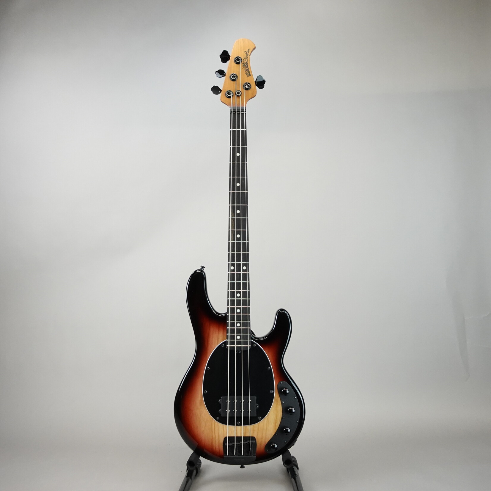 Ernie Ball Music Man StingRay Special Bass Guitar W/Softshell Case - Faded Vintage Sunburst