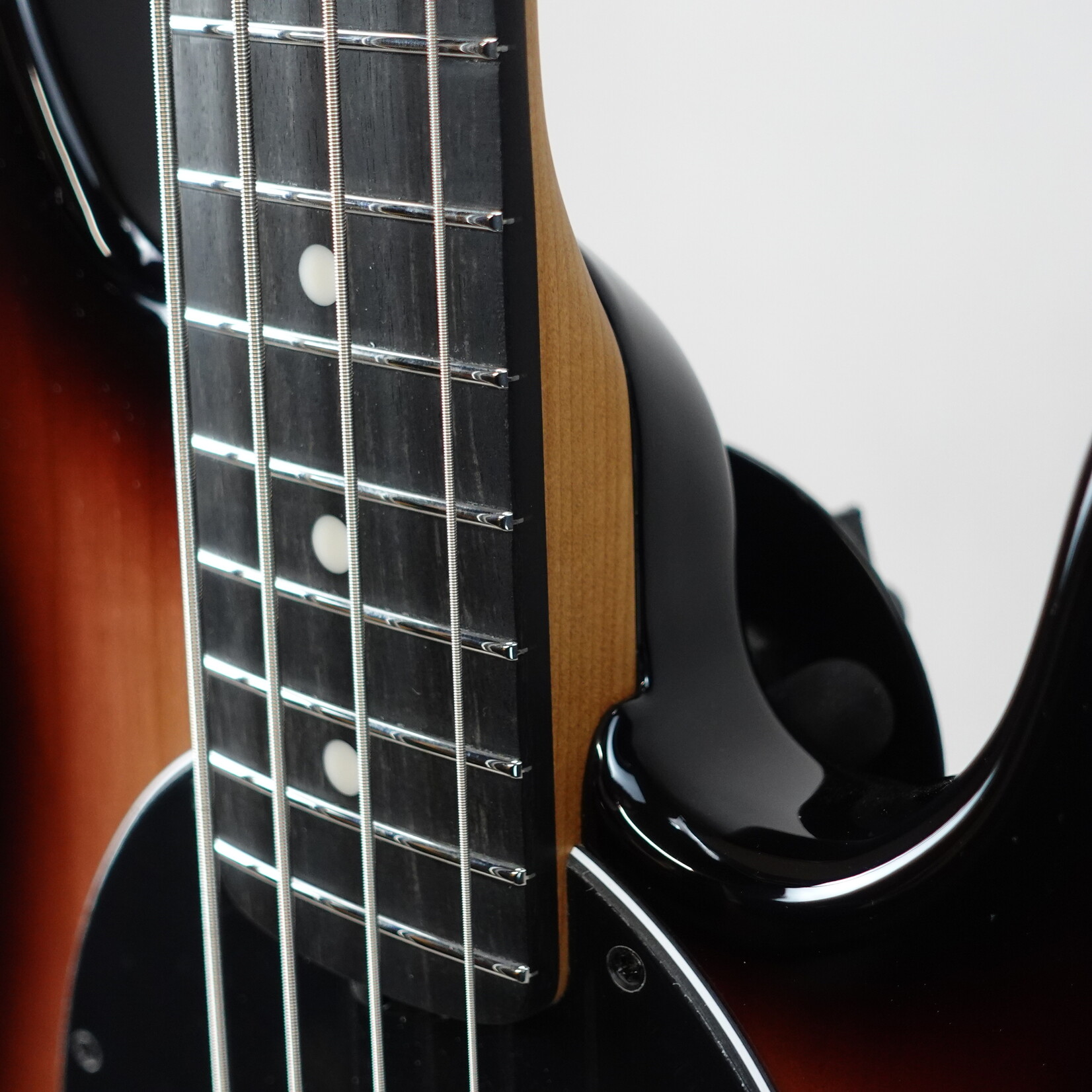 Ernie Ball Music Man StingRay Special Bass Guitar W/Softshell Case - Faded Vintage Sunburst