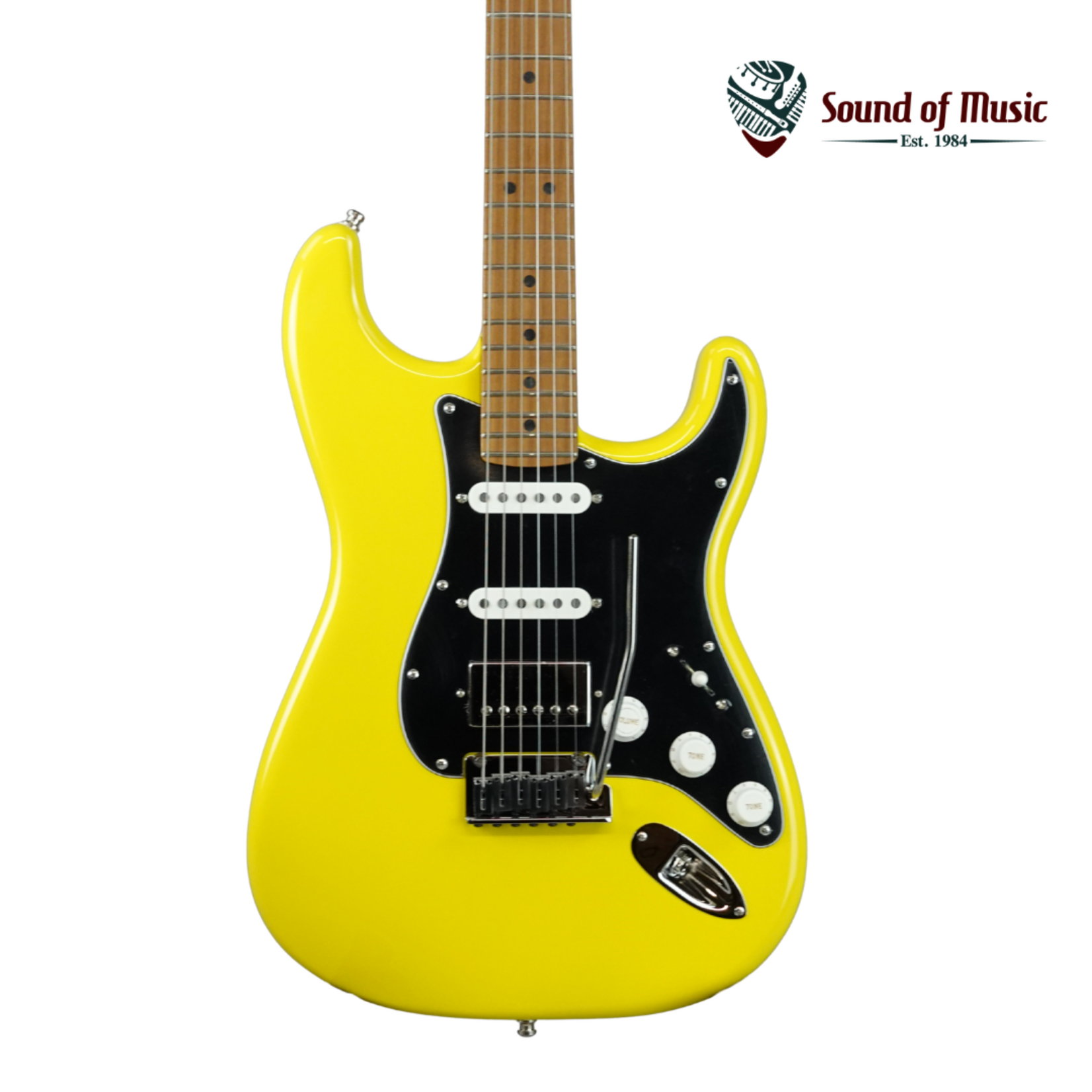 Fender Limited Edition American Ultra II Stratocaster HSS W/Case - Graffiti Yellow