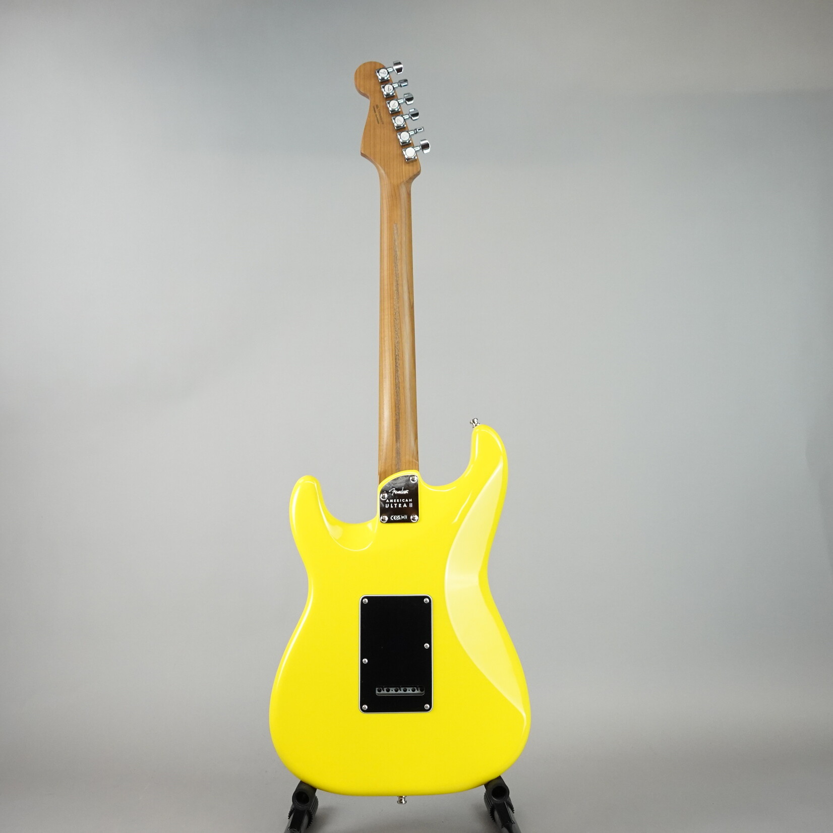 Fender Limited Edition American Ultra II Stratocaster HSS W/Case - Graffiti Yellow