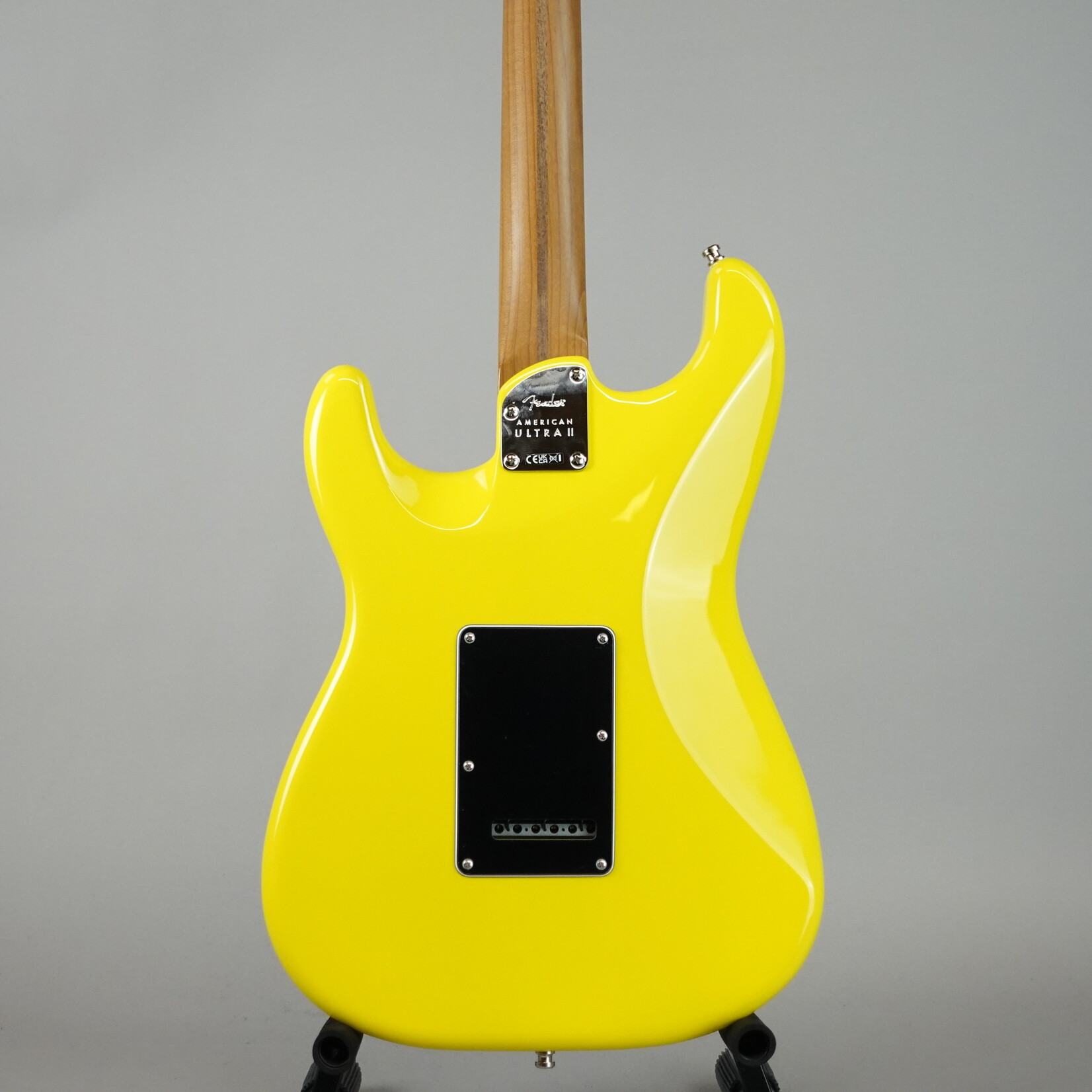 Fender Limited Edition American Ultra II Stratocaster HSS W/Case - Graffiti Yellow