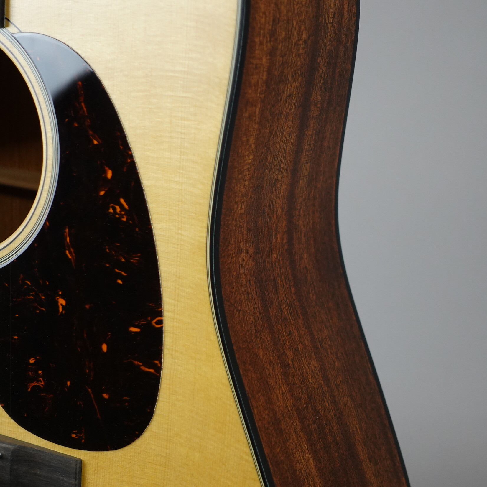 Martin D-18 Satin Standard Series Acoustic Guitar W/Case - Satin Natural with Aging Toner