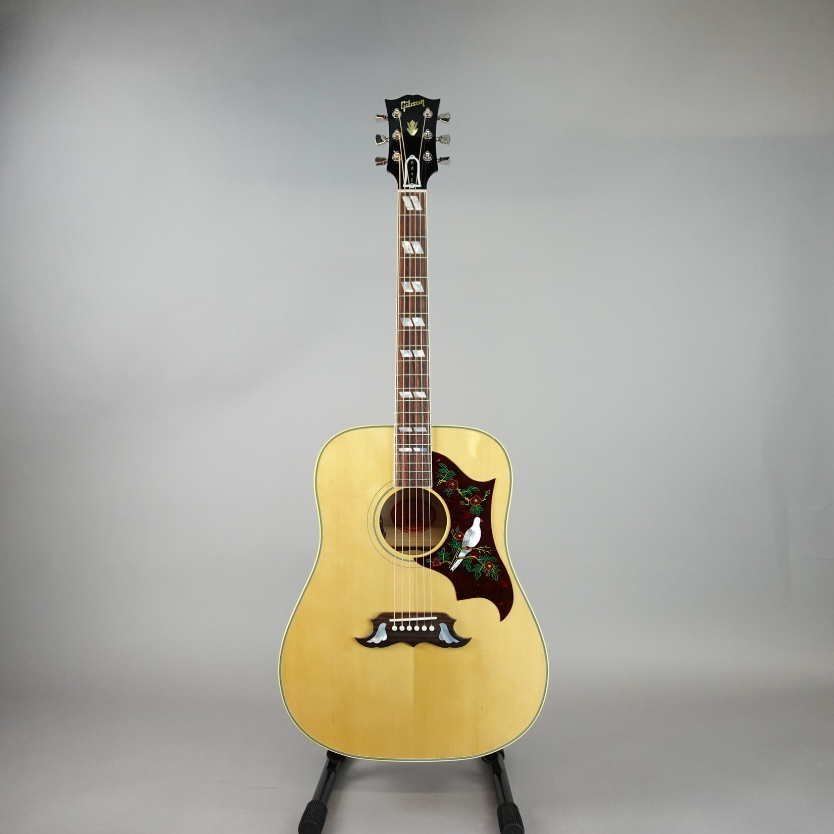 Gibson Acoustic Dove Original Acoustic-Electric Guitar W/Hardshell Case - Antique Natural