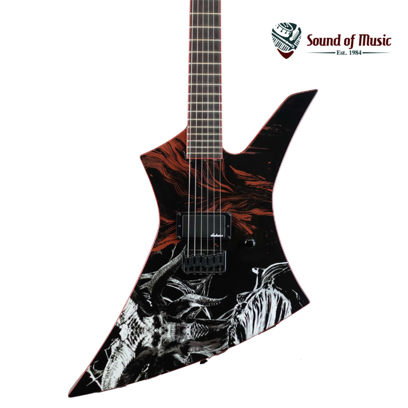 Jackson X Series Limited Edition Diablo IV Kelly™ KE HT, Amaranth Fingerboard - Mephisto