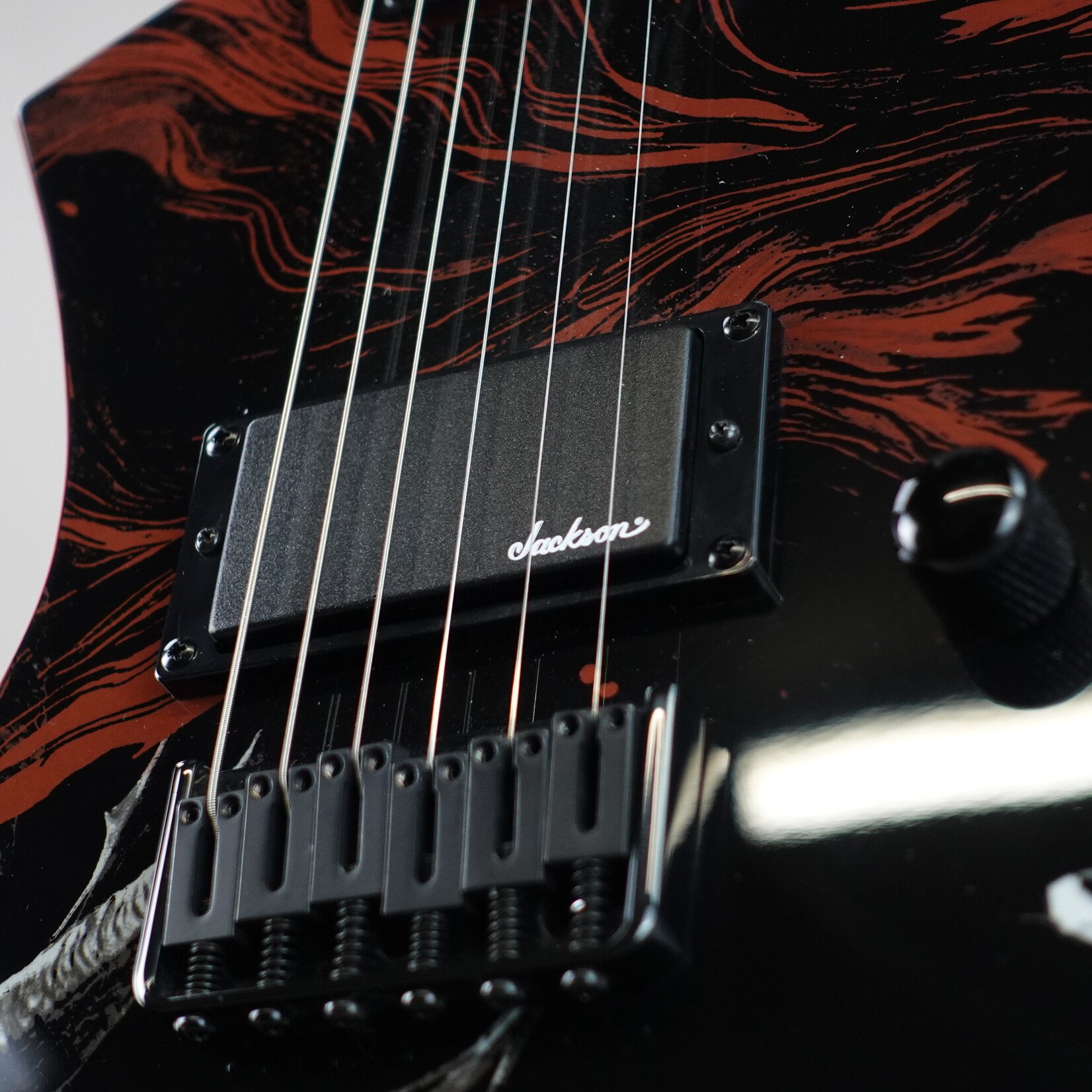 Jackson X Series Limited Edition Diablo IV Kelly™ KE HT, Amaranth Fingerboard - Mephisto