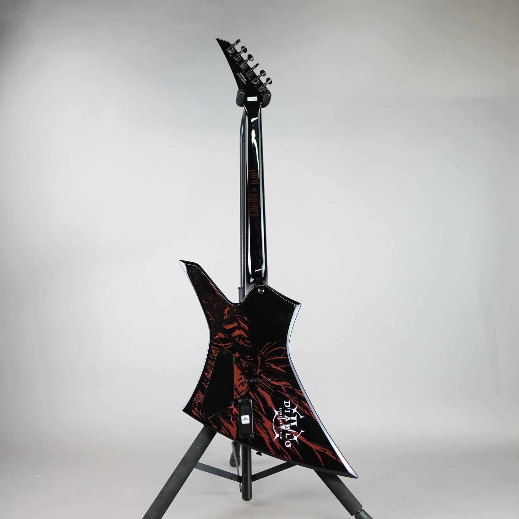 Jackson X Series Limited Edition Diablo IV Kelly™ KE HT, Amaranth Fingerboard - Mephisto