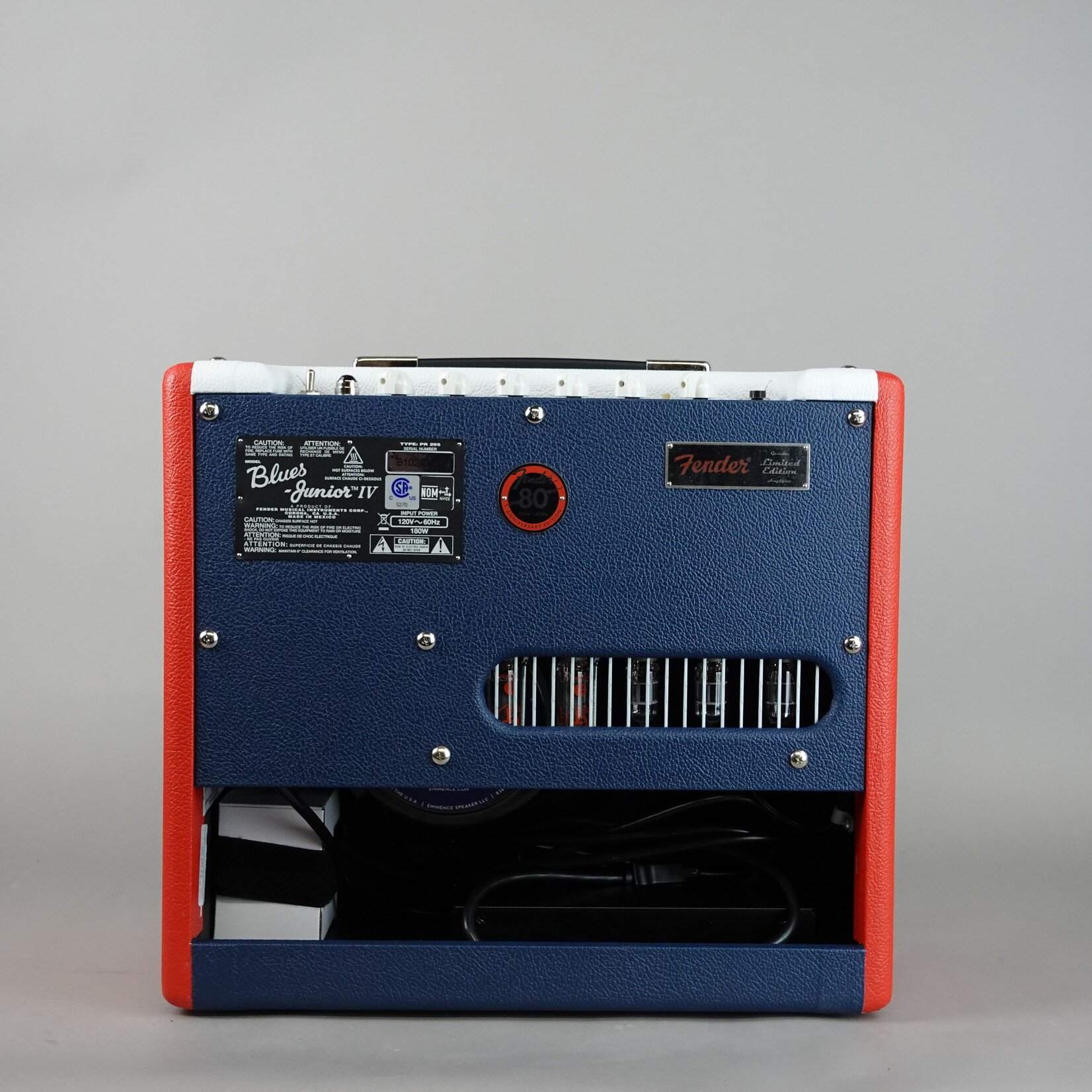 Fender FSR Blues Junior IV Tube Combo Amp - Color Trio - Red, White and Blue