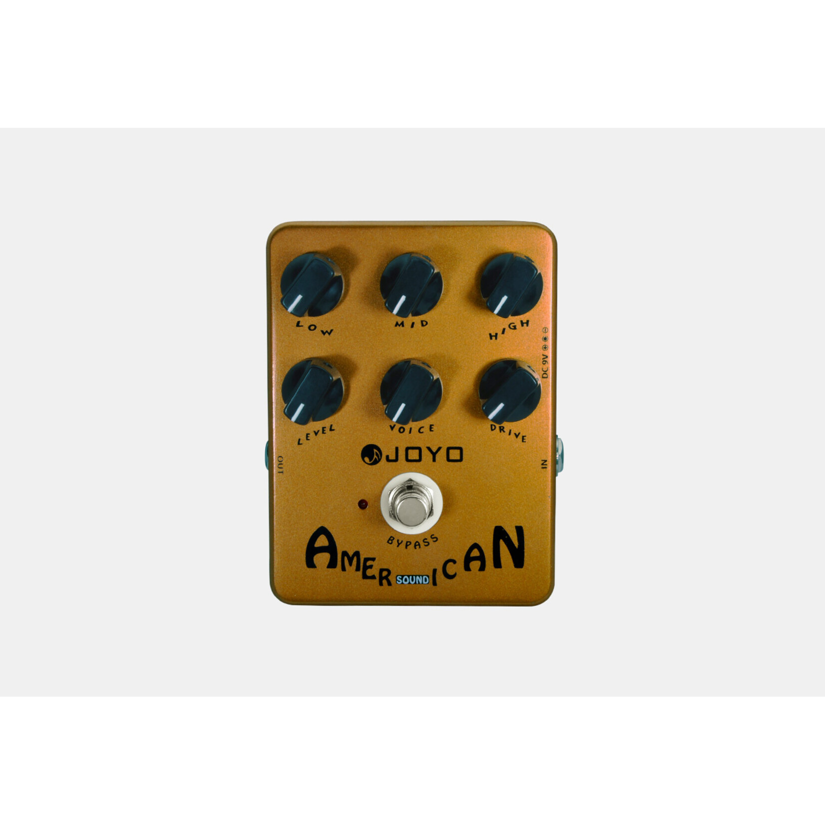 JOYO JF-14 American Sound Vintage Deluxe Amp Emulating Overdrive Guitar Effect Pedal