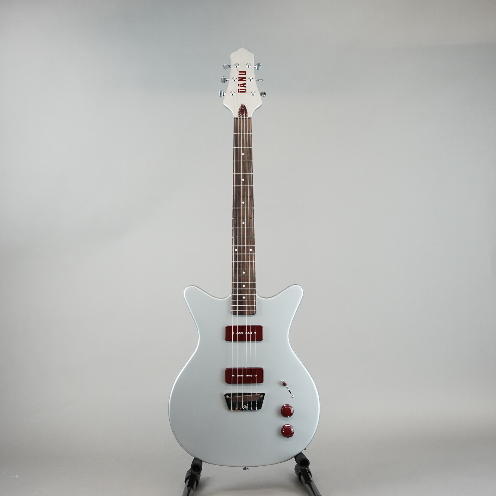 Danelectro Dan O. Mano Electric Guitar - Silver