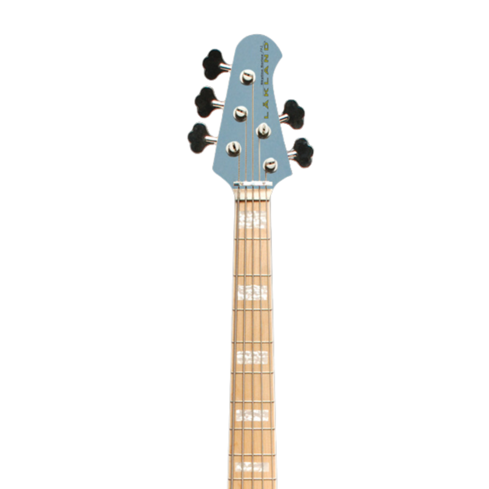 Lakland 55-02 Deluxe Bass Guitar - Ice Blue Metallic with Maple Fingerboard