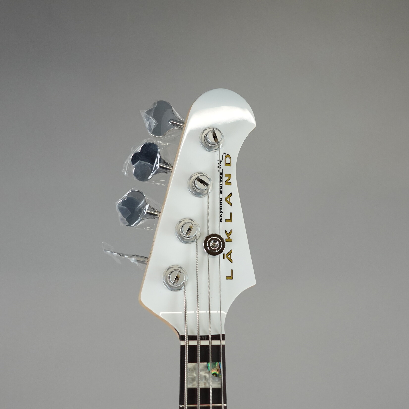 Lakland Skyline 44-64 Custom PJ Rosewood FB Electric Bass - White