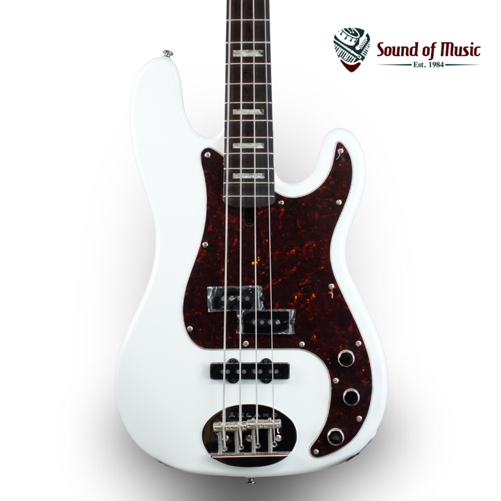Lakland Skyline 44-64 Custom PJ Rosewood FB Electric Bass - White