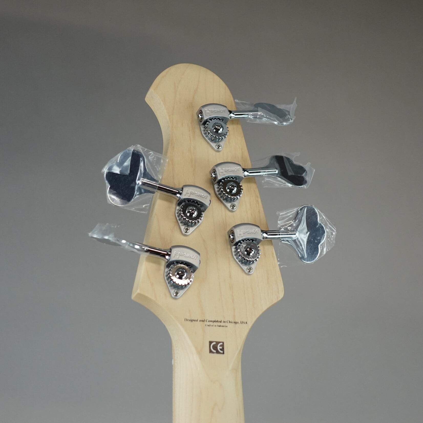 Lakland 55-02 Deluxe Bass Guitar - Ice Blue Metallic with Maple Fingerboard