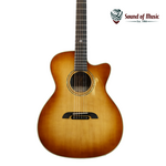 Alvarez Alvarez Yairi GYM70ce Masterworks Series Acoustic-Electric Guitar W/Case - Shadowburst