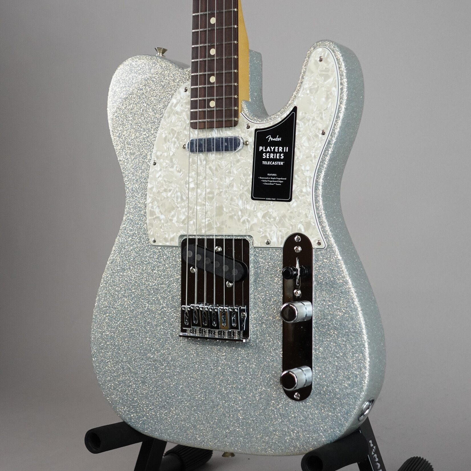Fender 75th Anniversary Player II Telecaster®, Rosewood Fingerboard W/Gig Bag - Diamond Dust Sparkle