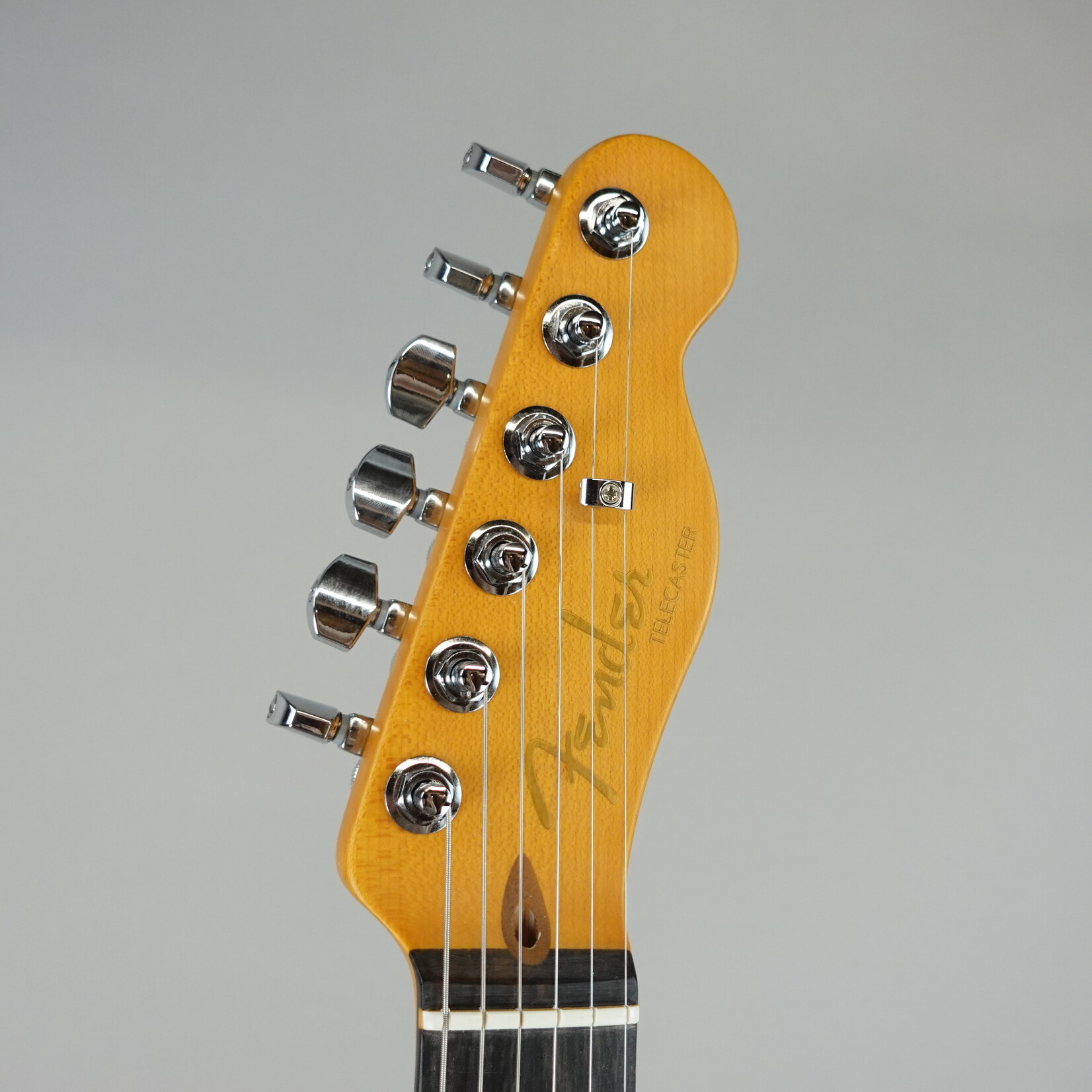 Fender American Ultra II Telecaster Electric Guitar W/Case - Texas Tea