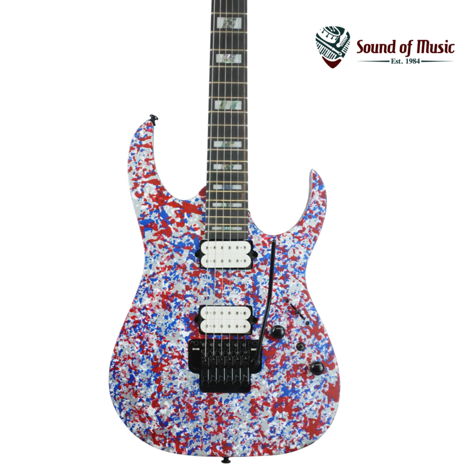 Ibanez US250 RGR6A250 Limited Edition Electric Guitar - Red White & Blue