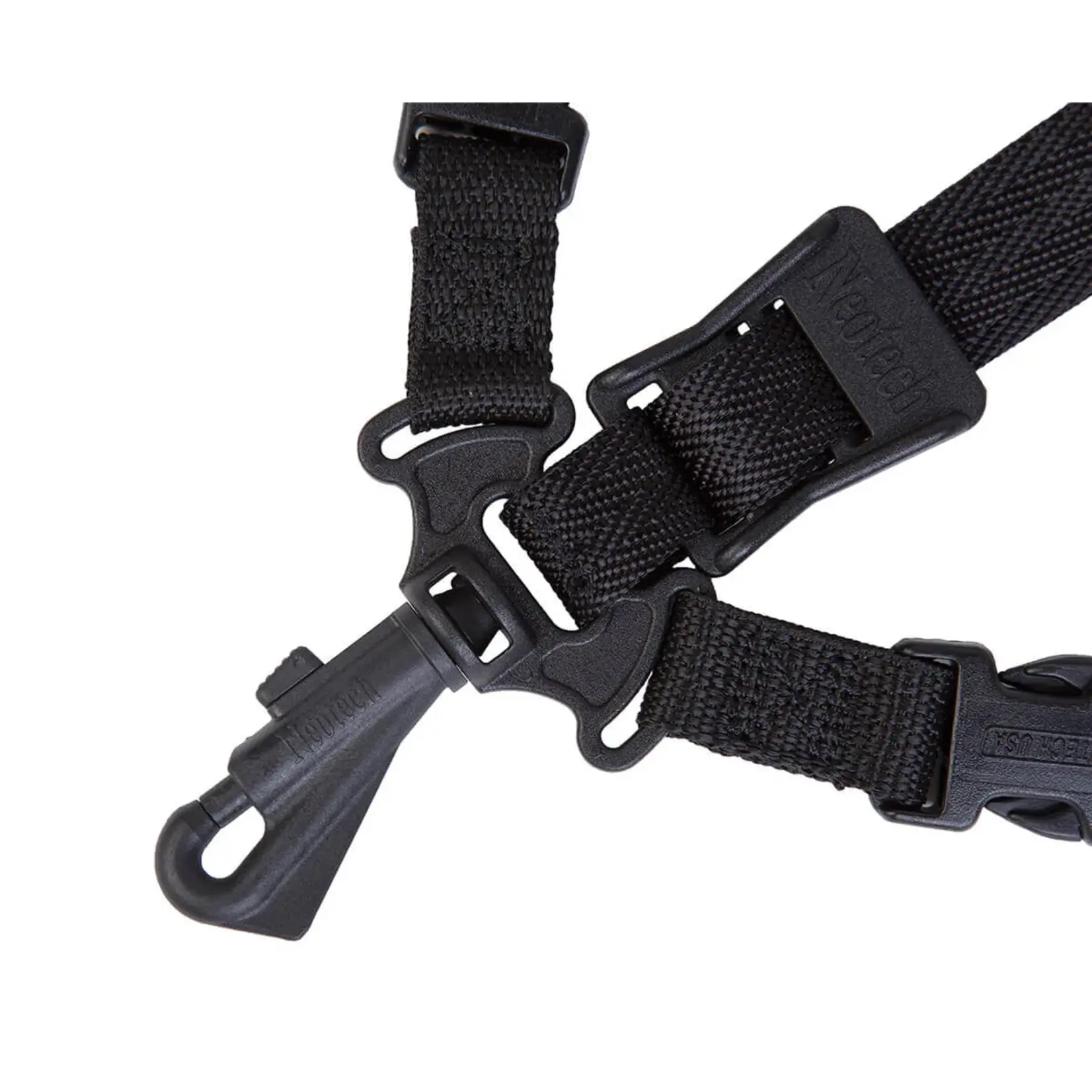 Neotech Soft Harness for Saxophone Regular, Swivel - Black