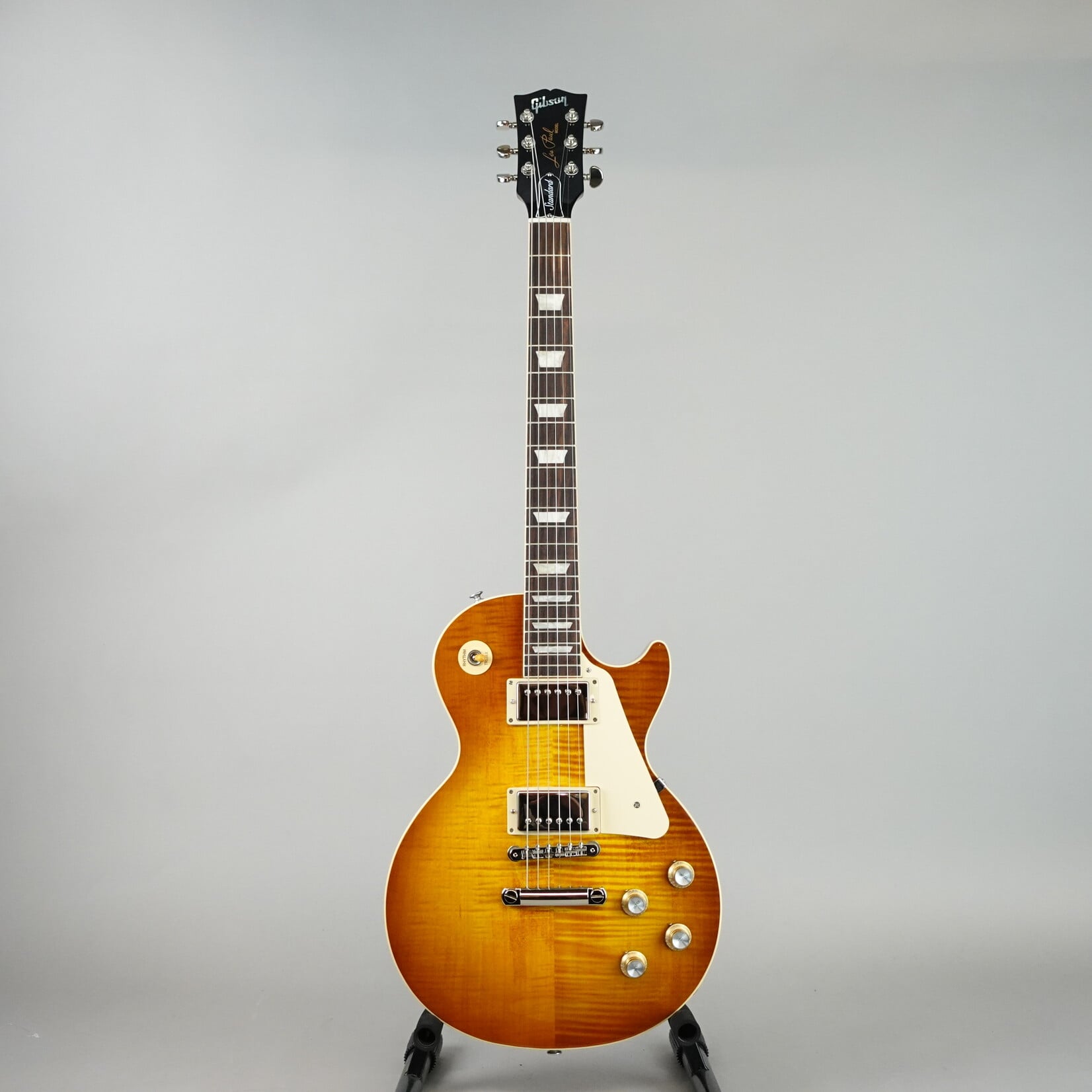 Gibson Les Paul Standard '60s Sugarbucker Pickup Custom Shop Top Electric Guitar W/Case - Dirty Lemon Burst (Used)