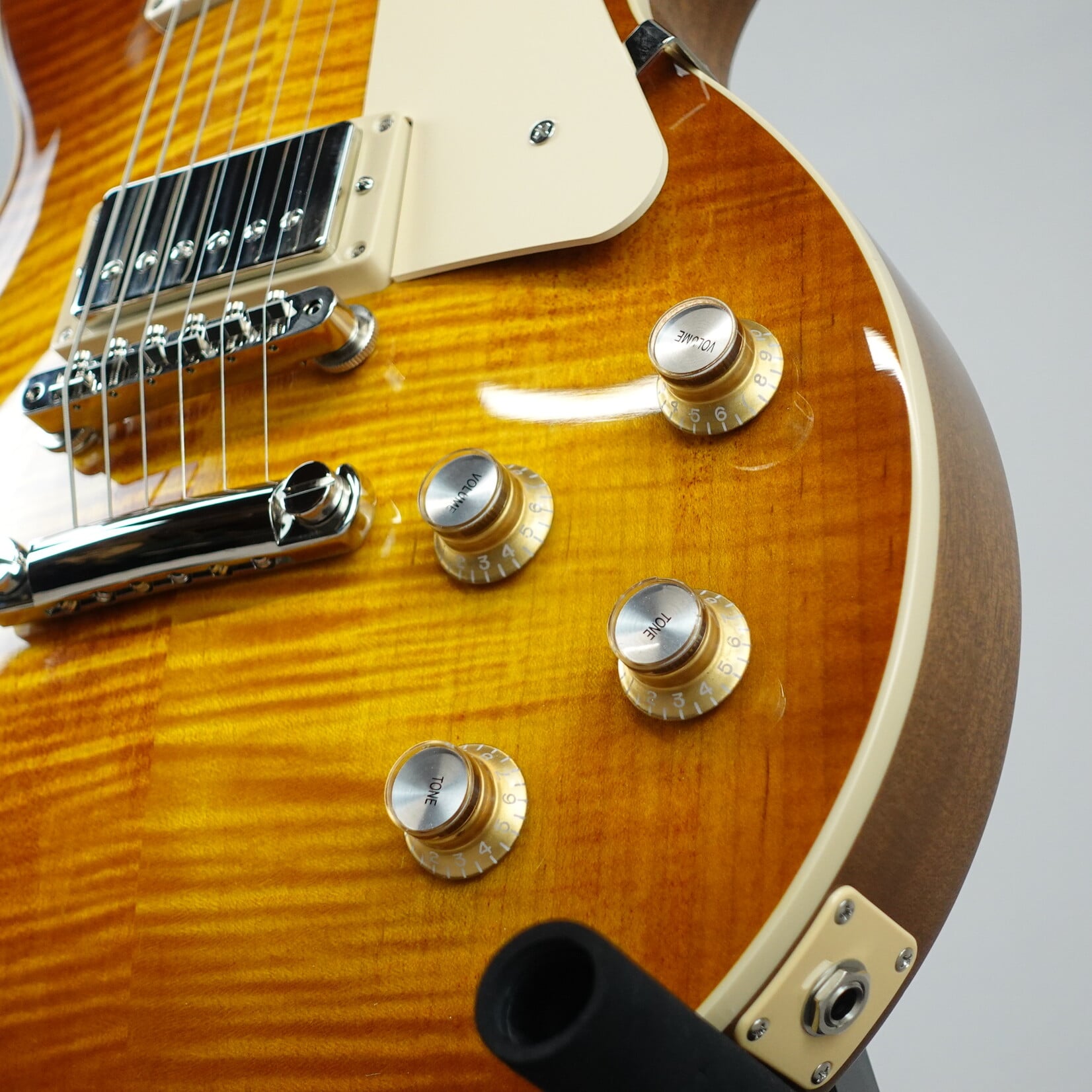 Gibson Les Paul Standard '60s Sugarbucker Pickup Custom Shop Top Electric Guitar W/Case - Dirty Lemon Burst (Used)