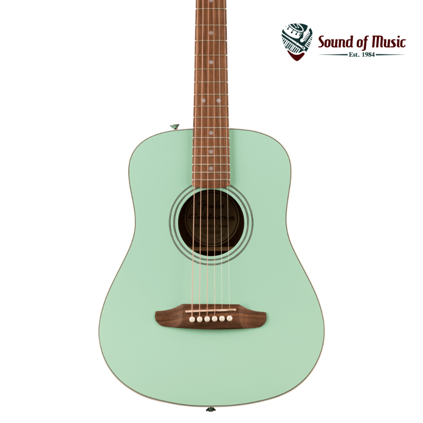 Fender California Standard Redondo Mini W/Bag - Surf Green