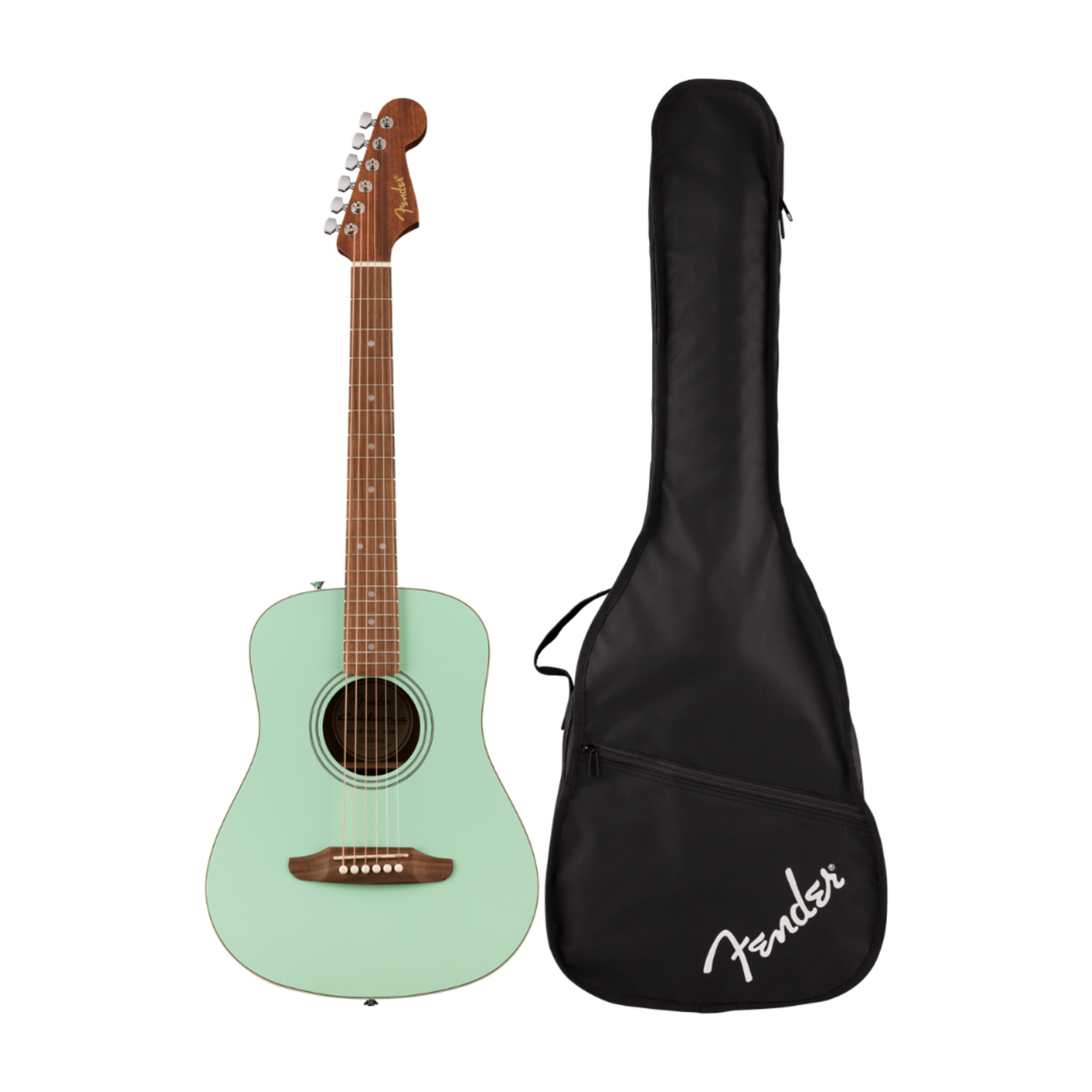 Fender California Standard Redondo Mini W/Bag - Surf Green