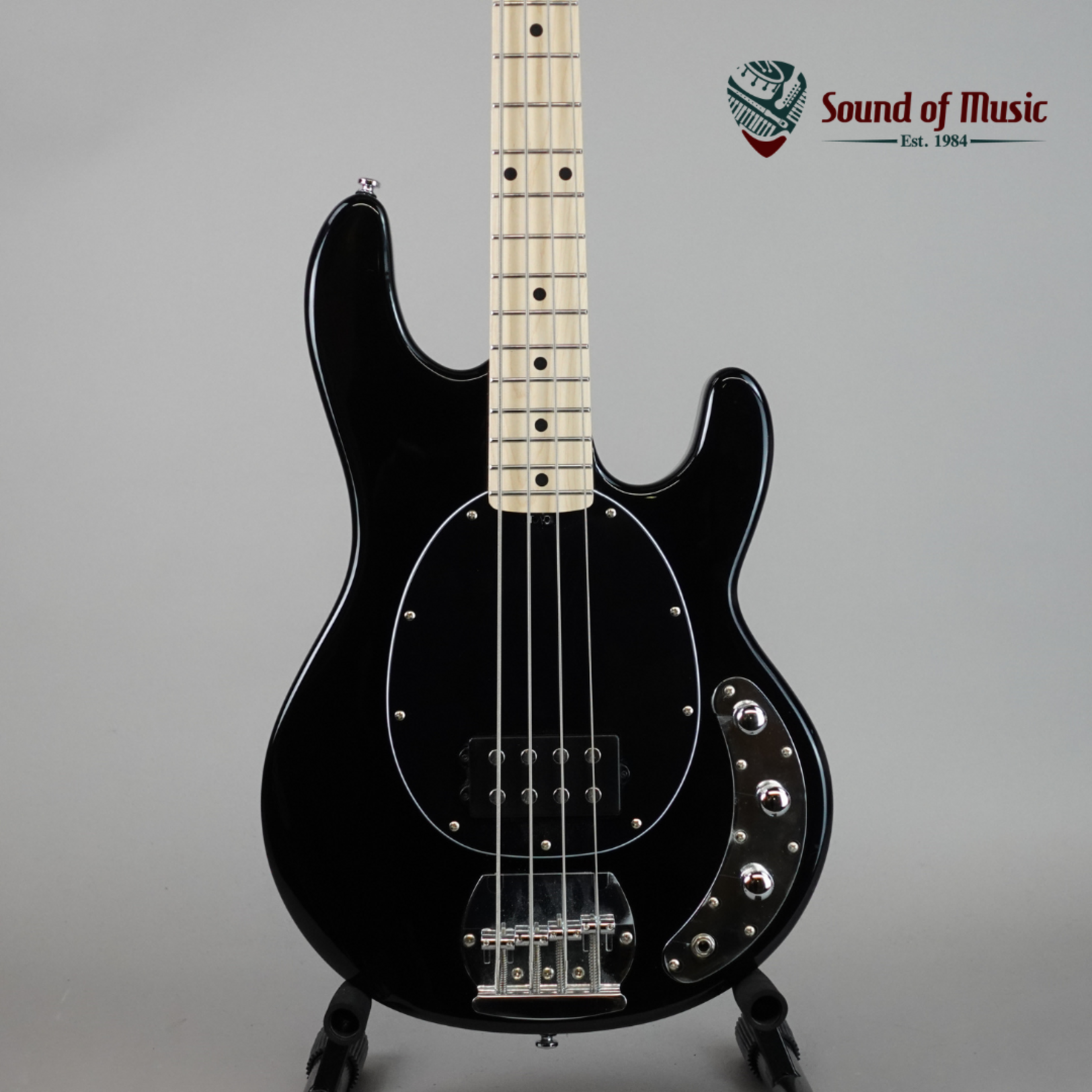 Ernie Ball Music Man Sterling StingRay RAY4 Bass Guitar - Black (Used)