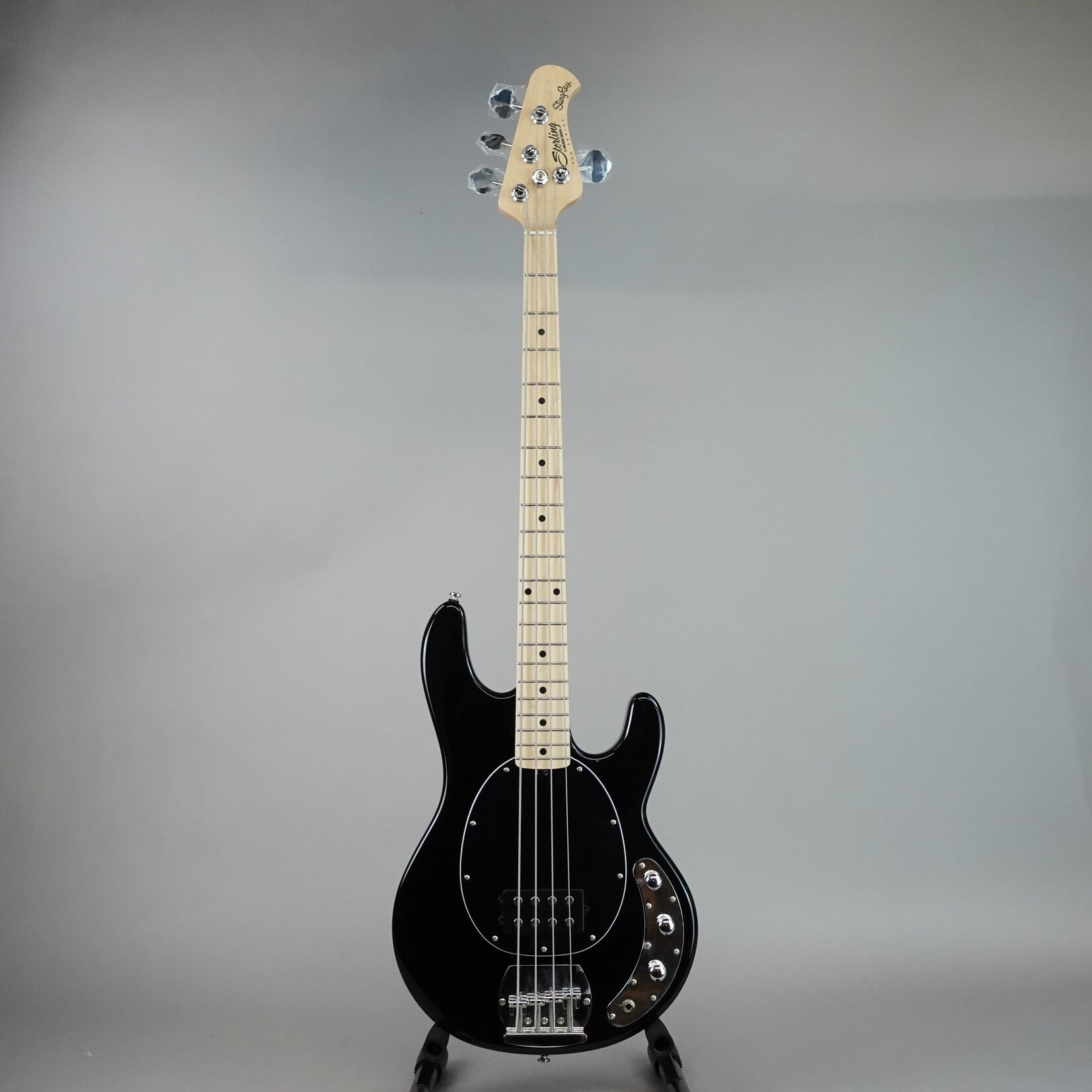 Ernie Ball Music Man Sterling StingRay RAY4 Bass Guitar - Black (Used)