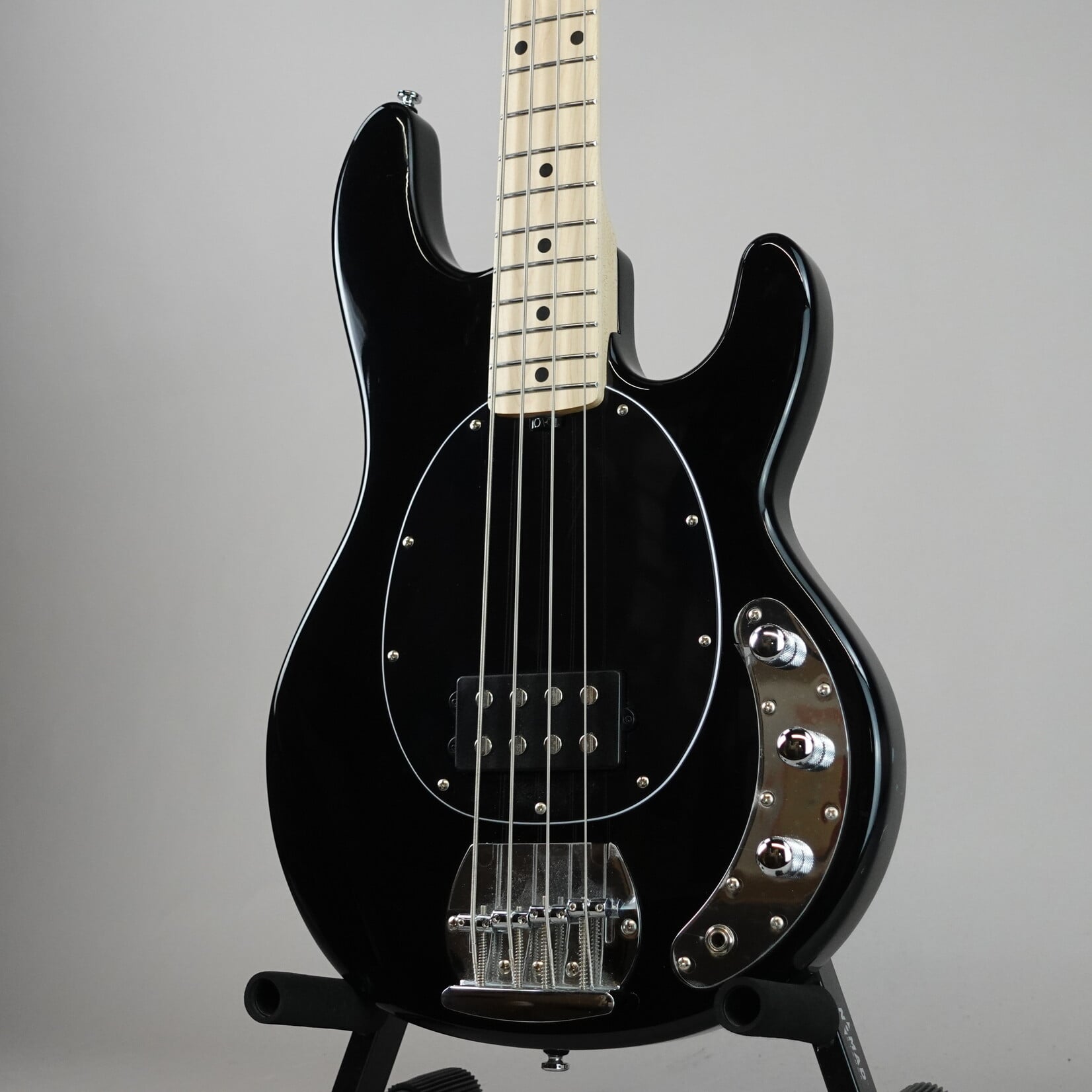 Ernie Ball Music Man Sterling StingRay RAY4 Bass Guitar - Black (Used)
