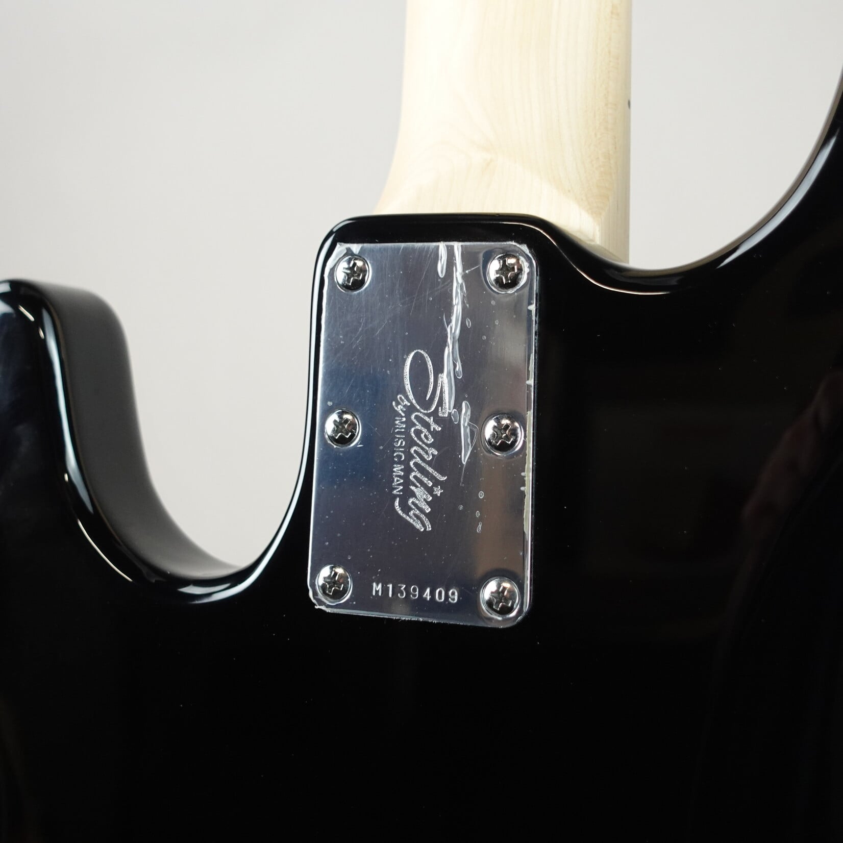 Ernie Ball Music Man Sterling StingRay RAY4 Bass Guitar - Black (Used)
