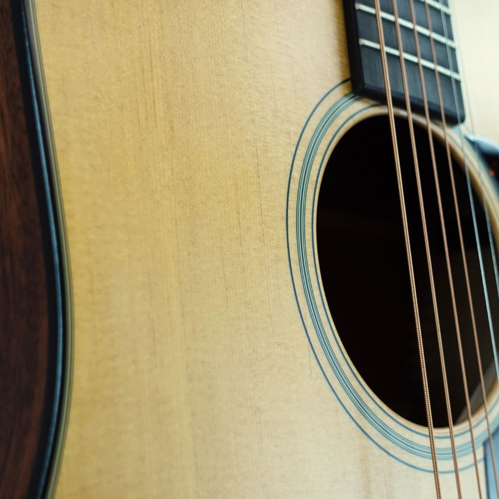 Martin D-18 Satin Standard Series Acoustic Guitar W/Case - Satin Natural with Aging Toner